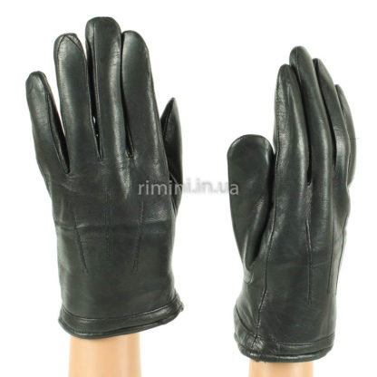 Мужские кожаные перчатки 0132Black