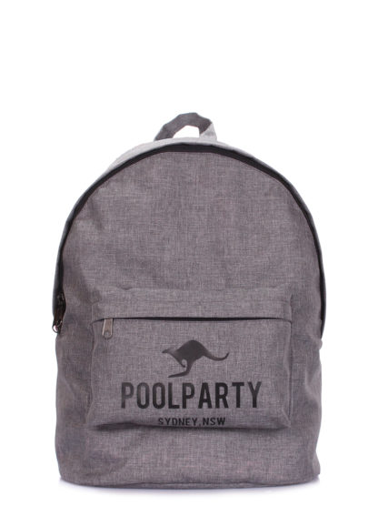 Молодежный рюкзак POOLPARTY серый