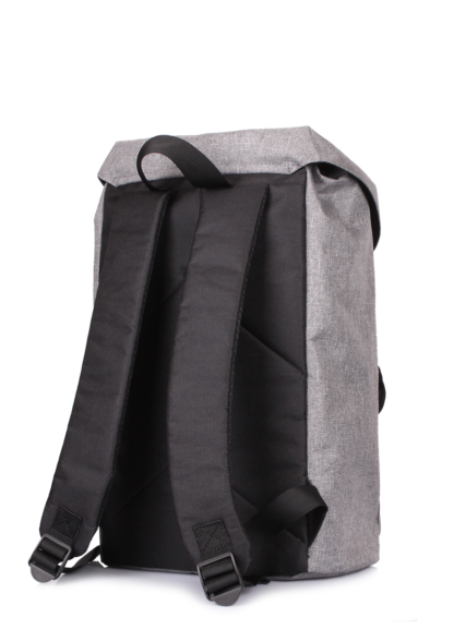 Серый рюкзак с ремнями Hipster серый