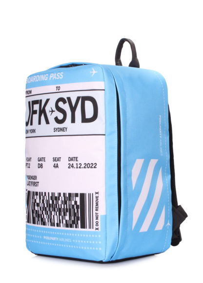 Рюкзак для ручной клади HUB - Ryanair, Wizz Air, МАУ голубой