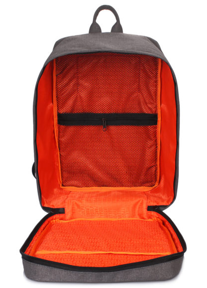 Рюкзак для ручной клади HUB - Ryanair, Wizz Air, МАУ (серый)