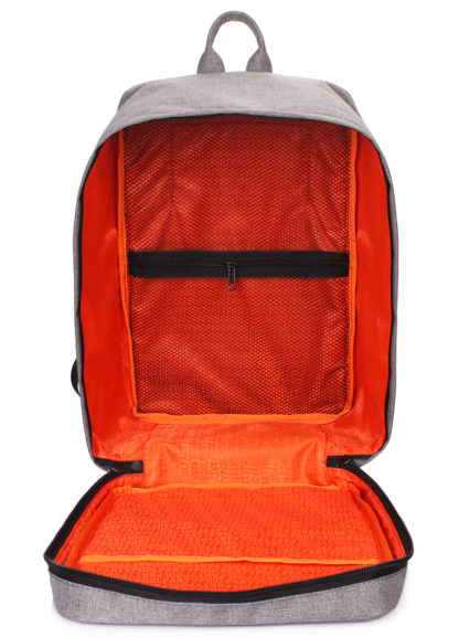 Рюкзак для ручной клади HUB - Ryanair, Wizz Air, МАУ серый