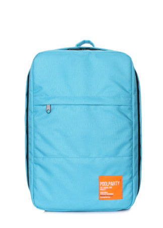 Рюкзак для ручной клади HUB - 40x25x20 см - Ryanair, Wizz Air, МАУ голубой