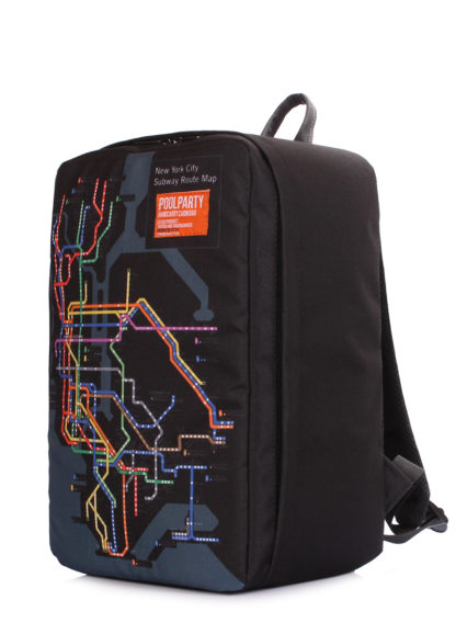 Рюкзак для ручной клади HUB - Ryanair, Wizz Air, МАУ (черный)