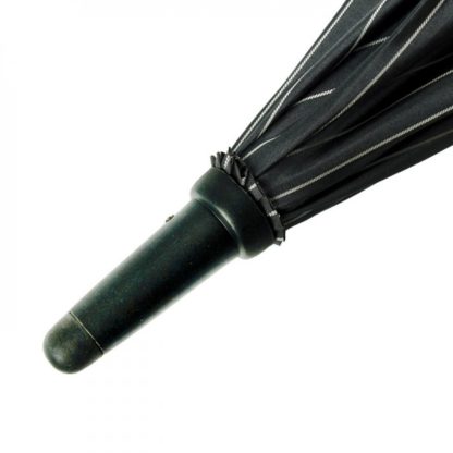 Зонт-трость мужской Fulton Knightsbridge-2 G451 Black Steel (Черный с серым)