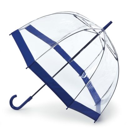 Зонт-трость женский Fulton Birdcage-1 L041 Navy (Синий)