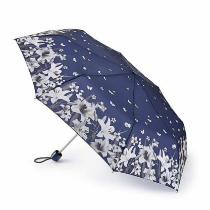 Зонт женский Fulton L354 Minilite-2 Lilies & Snowdrops (Лилии и подснежники)