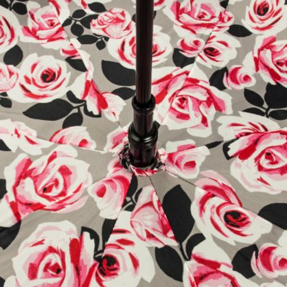 Зонт-трость женский Fulton Bloomsbury-2 L754 Painted Roses (Рисованные розы)