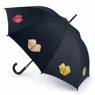 Зонт-трость женский Lulu Guinness by Fulton Kensington-2 L764 Rainbow Lips