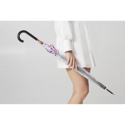 Зонт-трость женский Fulton L866 Birdcage-2 Luxe Digital Blossom (Цветок)