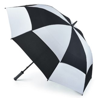 Зонт-гольфер Fulton Stormshield S669 Black White (Черно-Белый)