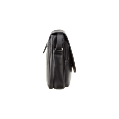 Кожаная женская сумка через плечо черная Visconti 3190 Claudia (Black)