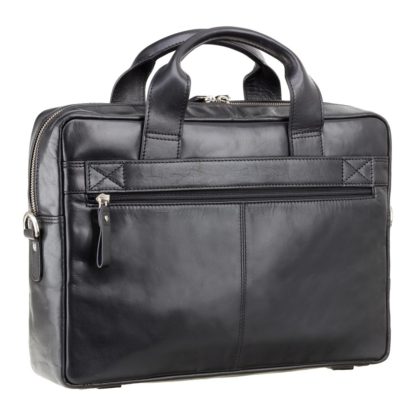 Кожаная сумка для ноутбука 15 дюймов Visconti ML31 (Black) черная
