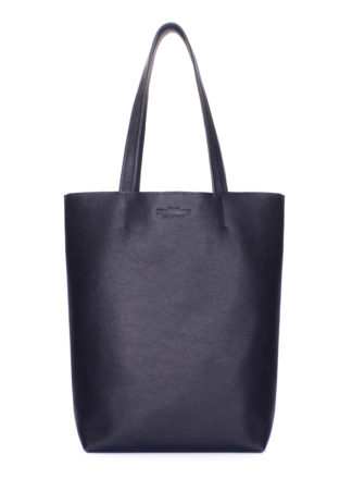 Кожаная сумка-шоппер Iconic, iconic-darkblue