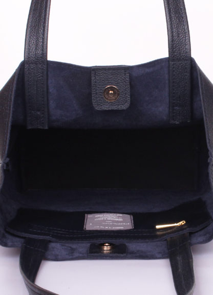 Кожаная сумка-шоппер Iconic, iconic-darkblue
