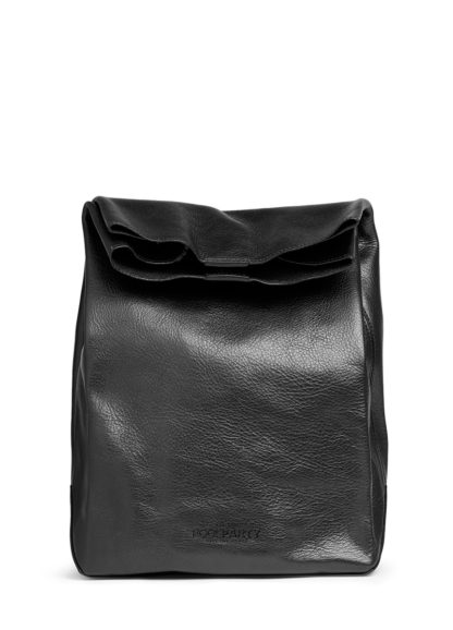 Оригинальный женский кожаный клатч POOLPARTY Lunchbox черный