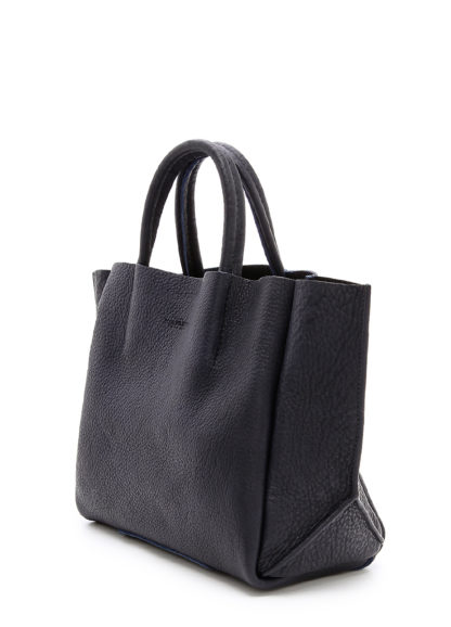 Кожаная женская сумка POOLPARTY Soho черного цвета