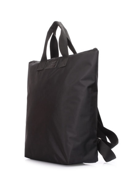 Сумка, рюкзак, трансформер Poolparty Walker черного цвета