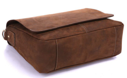 Кожаная сумка для ноутбука с клапаном Tiding Bag 7108R-1