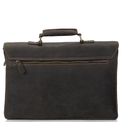 Кожаный мужской портфель из матовой кожи Tiding Bag 7205R