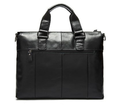 Кожаный мужской портфель для документов А4 и ноутбука Tiding Bag 7264A