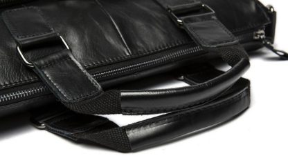Кожаный мужской портфель для документов А4 и ноутбука Tiding Bag 7264A