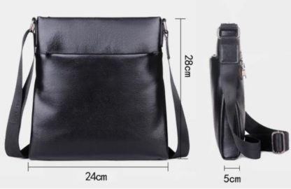 Стильная мужская кожаная сумка через плечо Tiding Bag A25-8850A
