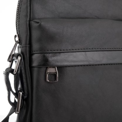 Кожаная мужская сумка на плечо, мессенджер Tiding Bag 8721A