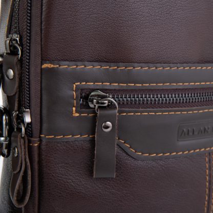 Кожаная мужская сумка на плечо Allan Marco RR-4083B