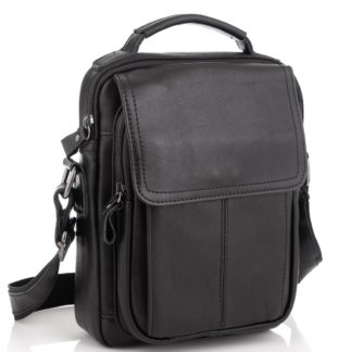 Черная мужская сумка на плечо Tiding Bag N2-8017A