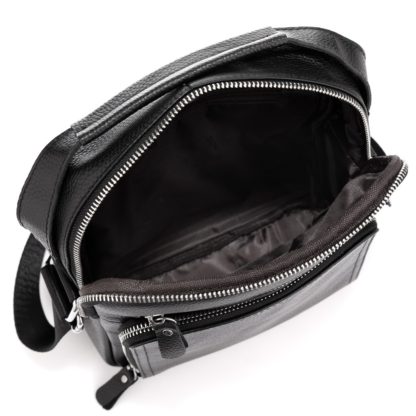 Небольшая мужская сумка через плечо, кожа Tiding Bag M5608-1A
