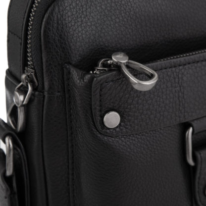 Кожаная мужская сумка мессенджер с ручкой Tiding Bag SM8-8935-4A