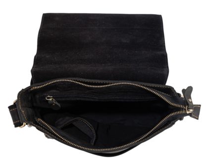 Кожаная сумка-мессенджер мужская Tiding Bag G1157A