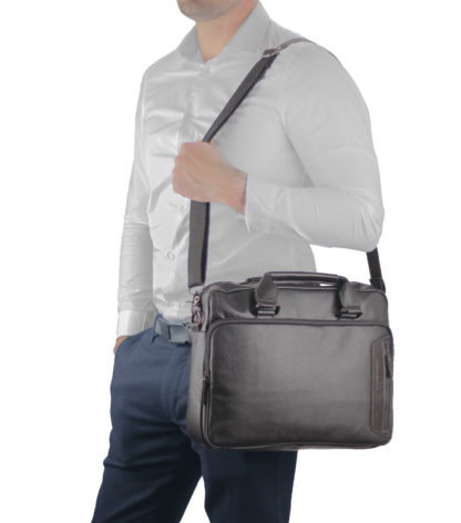 Кожаная мужская сумка для ноутбука и документов А4 Allan Marco RR-4011A