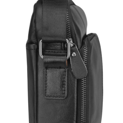 Мужская сумка через плечо с ручкой кожаная Tiding Bag M35-0118A