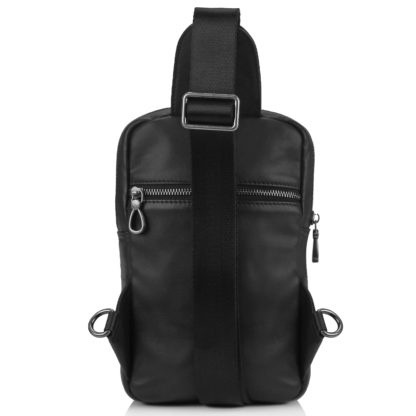 Черная мужская сумка-слинг Tiding Bag 312A