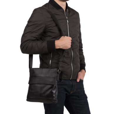 Мужская кожаная сумка на плечо Tiding Bag M38-8136A