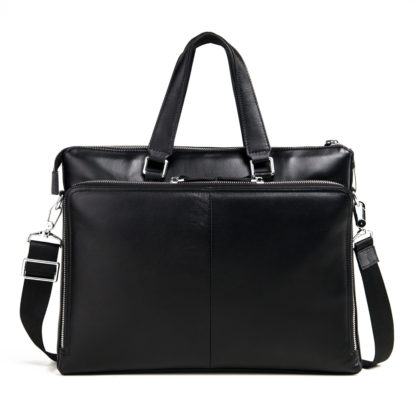 Деловая мужская сумка, кожаный портфель для документов Tiding Bag M664-4A