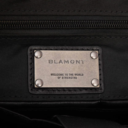 Горизонтальная кожаная мужская сумка Blamont P531711
