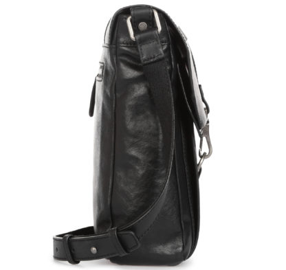 Горизонтальная кожаная мужская сумка Blamont P531711