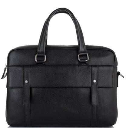 Кожаная деловая сумка для ноутбука и документов А4 Tiding Bag SM8-9824-1A