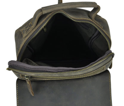 Мужская кожаная сумка через плечо с ручкой Tiding Bag t0038