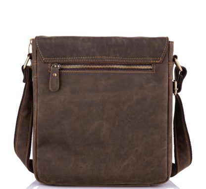 Мужская сумка на плечо из натуральной кожи, винтажный стиль Tiding Bag t0047