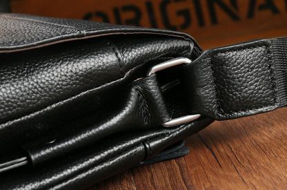 Сумка на плечо кожаная мужская с клапаном Tiding Bag A25-064A