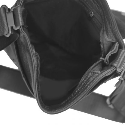 Мужская кожаная сумка на плечо Bexhill BX9035A черная