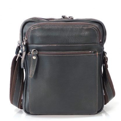 Мужская кожаная сумка на плечо Tiding Bag JMD4-V-50043A