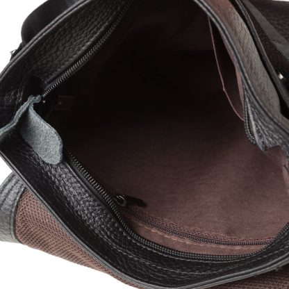 Кожаная мужская сумка через плечо с клапаном Tiding Bag M38-8146A