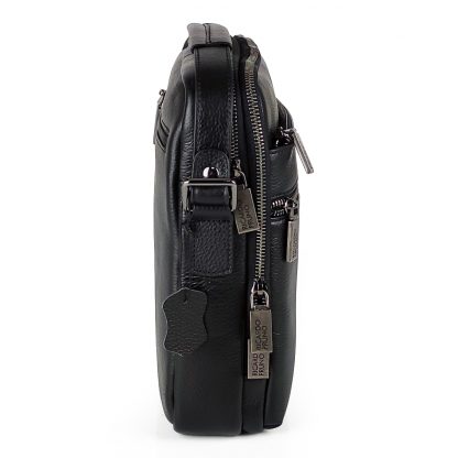 Мужская кожаная сумка на плечо с короткой ручкой Ricardo Pruno RP-F-A25F-17622-3A
