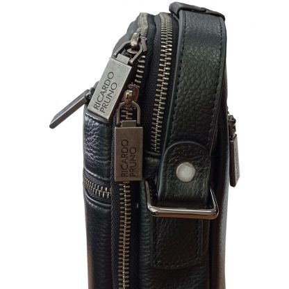 Мужская кожаная сумка на плечо с короткой ручкой Ricardo Pruno RP-F-A25F-17622-3A