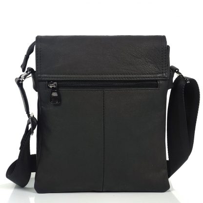 Мужская кожаная сумка с клапаном Tiding Bag S-JMD10-6038A